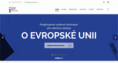 Desktop Screenshot of europe-direct.cz
